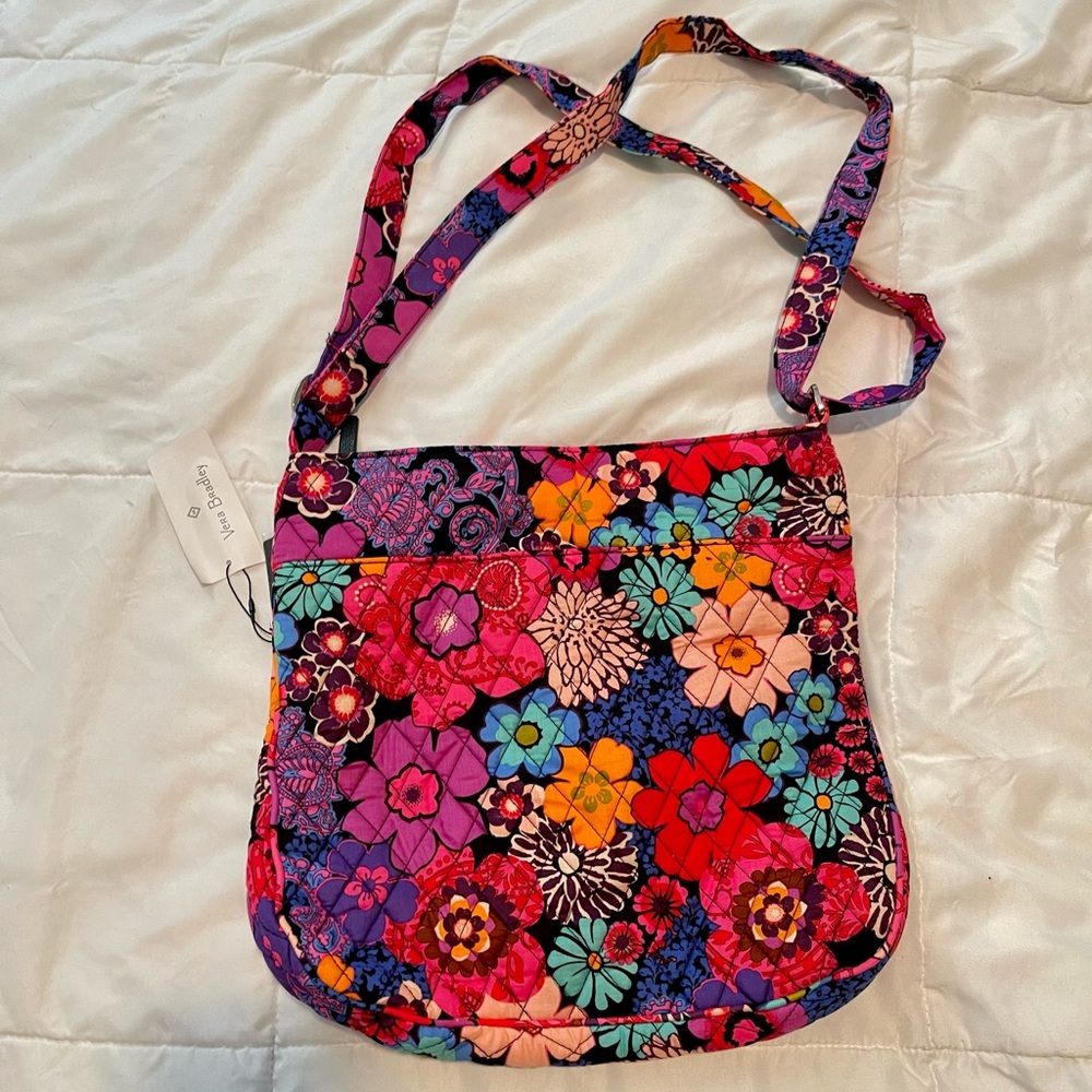 Vera Bradley | Triple Zip Hipster in Floral Fiesta